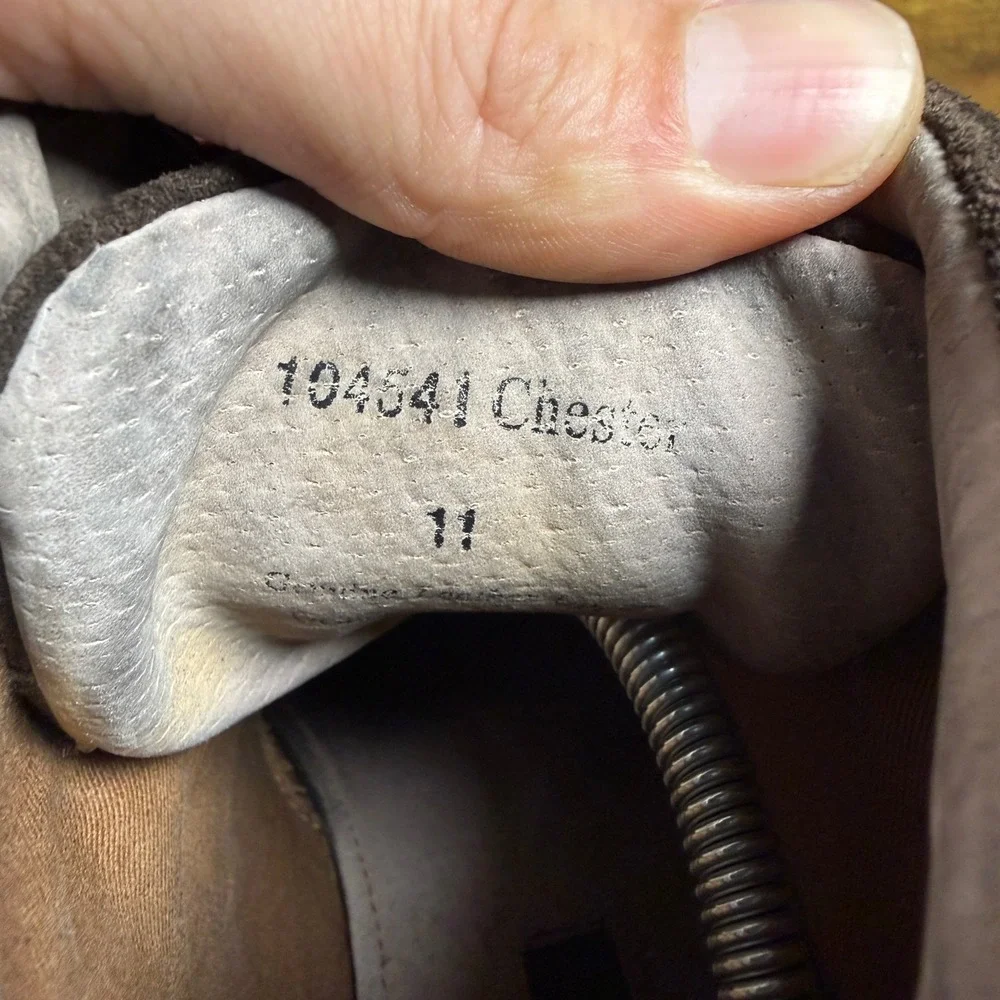 Rush by Gordon Rush Chester 104541 Tan Leather Hiking Boots‎ Mens 11